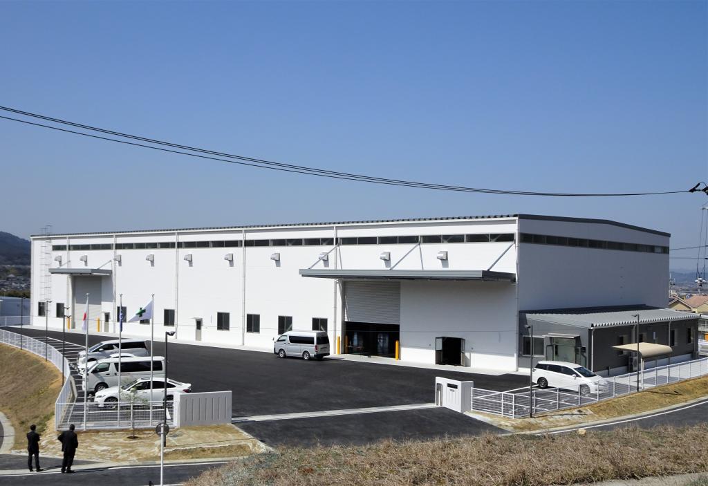 ３月に竣工した西村製作所の亀岡工場