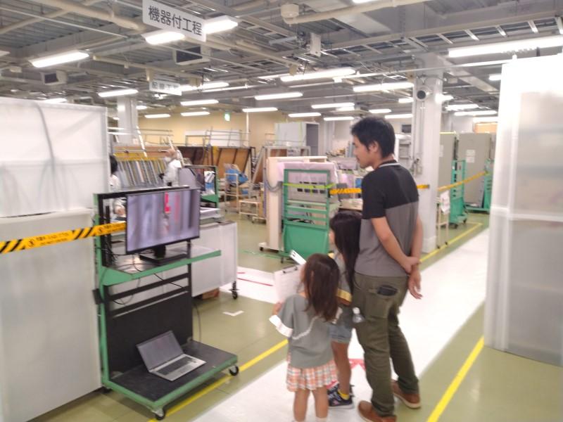 地域のイベントにも積極的に参加し、市民が工場見学に訪れる