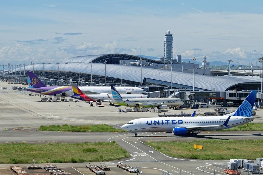 ターミナル改装で国際線キャパシティーを拡大した関西国際空港
