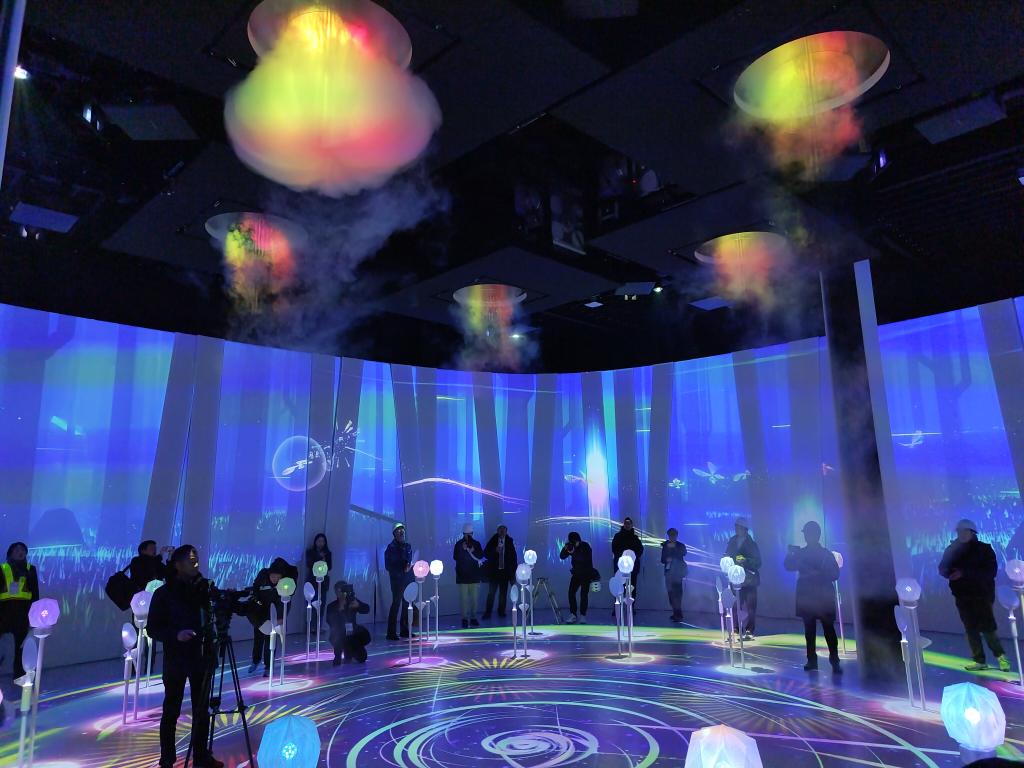 パナソニックグループパビリオン「ノモの国」の展示では行動解析・空間演出技術を取り入れた