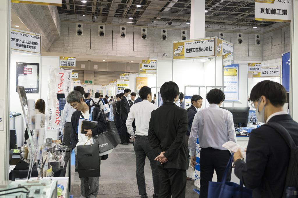 金型産業や金属プレス加工技術への期待はますます高まっている（２０２４年＝大阪会場）