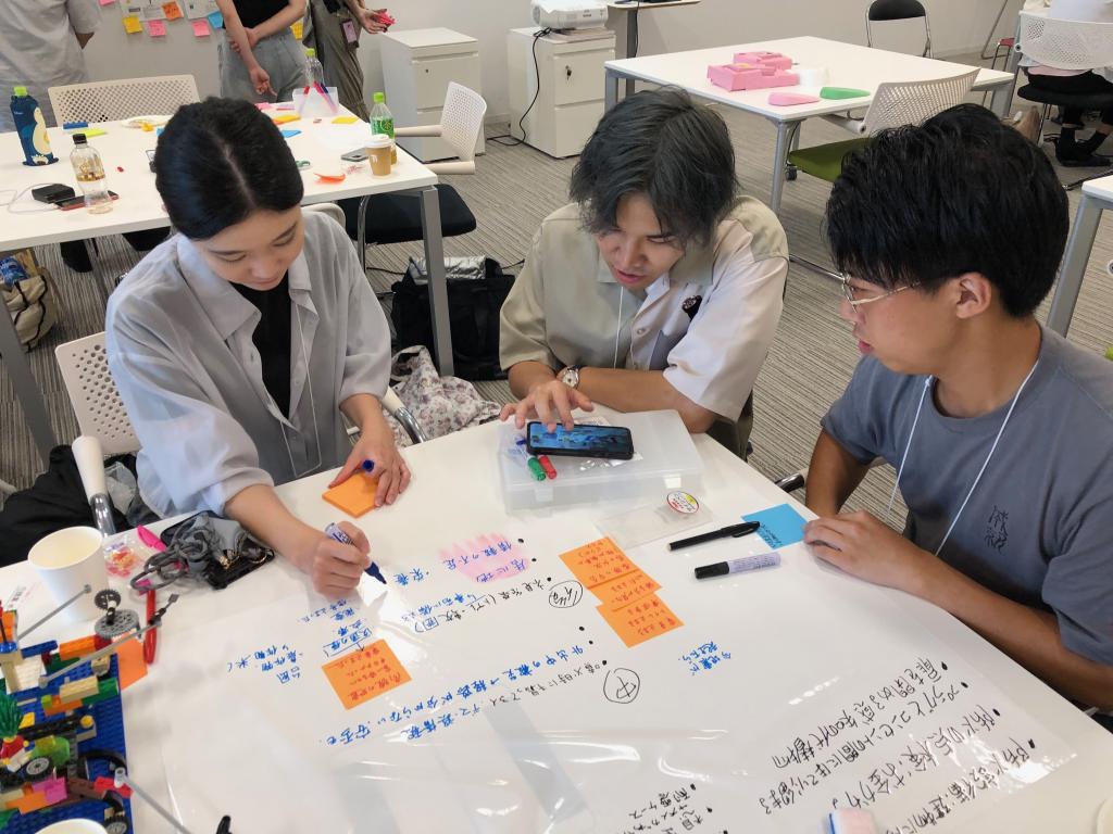 製品開発を体験できるワークショップ（大阪工業大学提供）