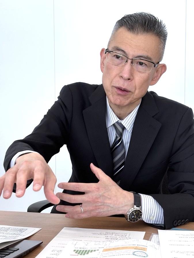 日本電機工業会 省エネ法特定エネルギー消費機器変圧器普及促進委員会 委員長（日立産機システム受変電・配電システム統括本部戦略企画部長）　天兒 洋一 氏