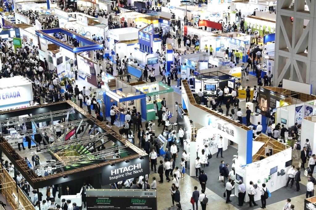 東京ビッグサイトで開催したＪＥＣＡ ＦＡＩＲ２０２４では、国内外から多くの来場者が集まった