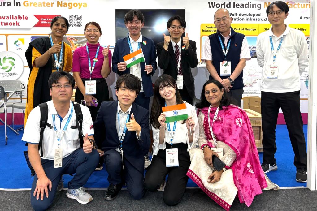 インドの展示会に継続的に出展。市場開拓を進める（アンスコ提供）