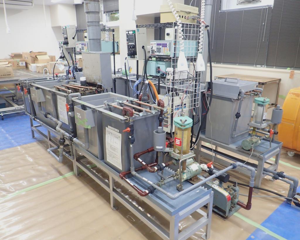 福岡県工業技術センター機械電子研究所（北九州市八幡西区）に設置した技能検定用の設備