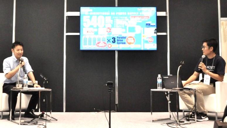 ２０２４年に始まったイチケンさん（右）の「イチケンラウンジ」