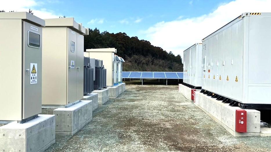 熊本県大津町で連系調整中の蓄電池