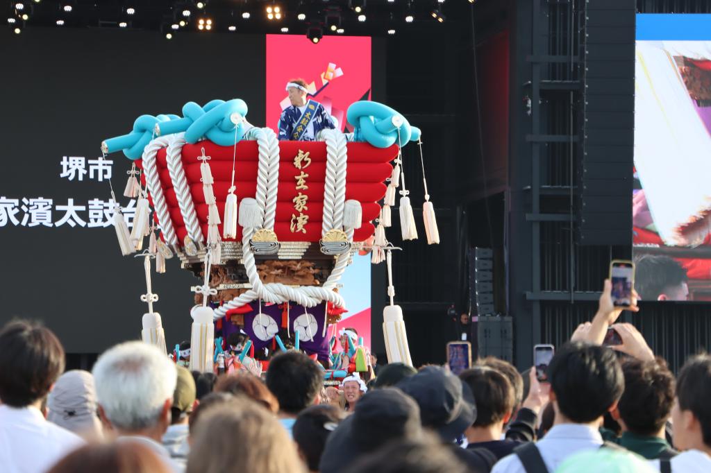大阪ウィーク夏でも多くのイベントが開催される。（写真は大阪ウィーク春で開催された堺市のふとん太鼓）