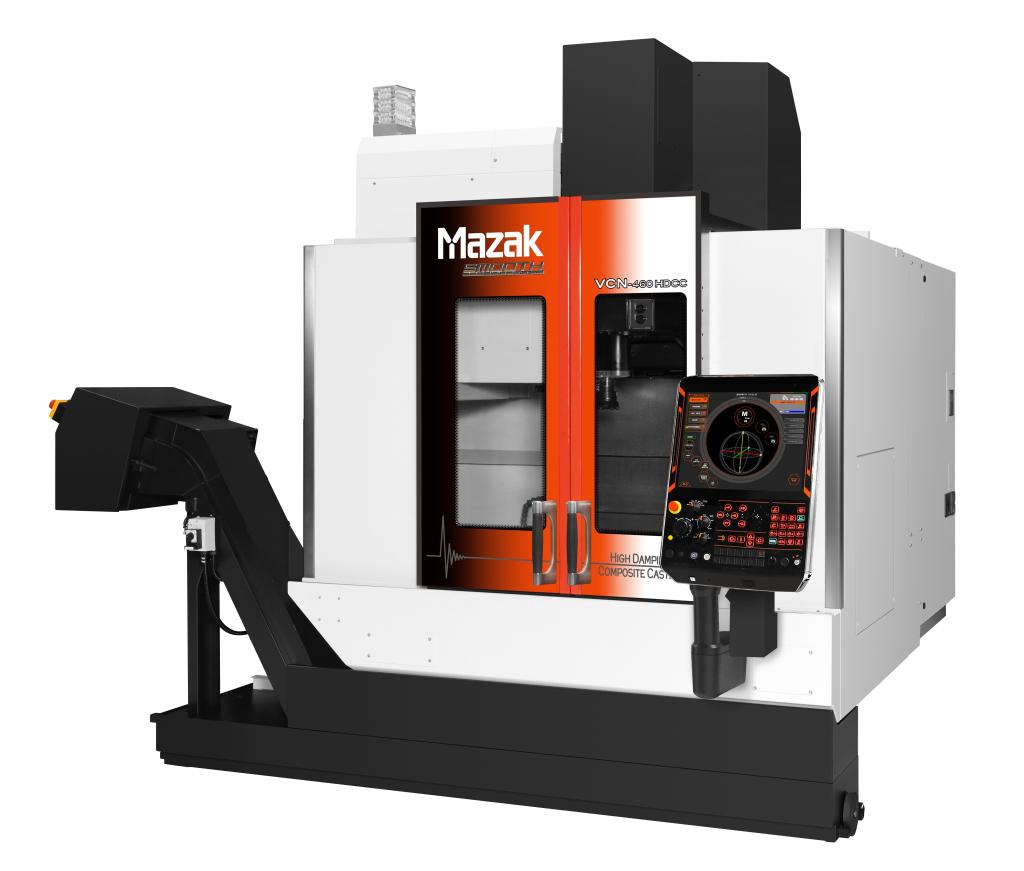 自社製ミネラルキャストを初採用したヤマザキマザックの立型ＭＣ「ＶＣＮ―４６０ＨＤＣＣ」