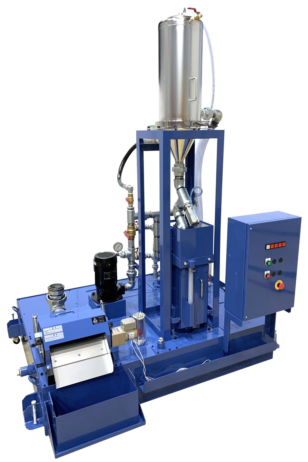 １マイクロメートル相当のスラッジを濾過できる白山機工の高精度フィルター装置搭載クーラントユニット