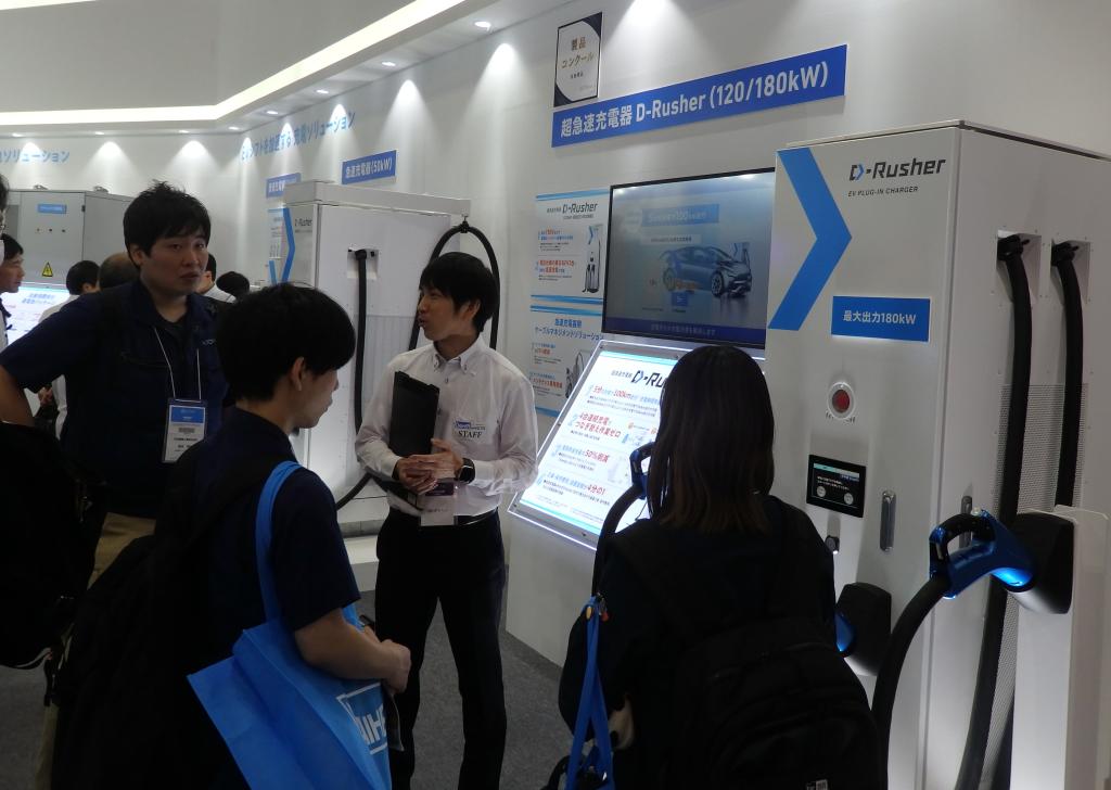 ダイヘンのＥＶ充電機器（ＪＥＣＡ　ＦＡＩＲ２０２５）