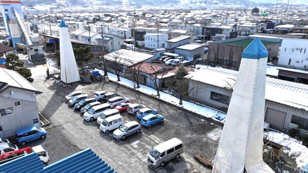 プロジェクト実証サイトに井戸を掘削した