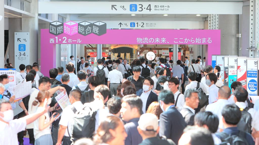 物流の課題解決に向け、一段と大きな期待が寄せられている（２０２３年のＩＮＮＯＶＡＴＩＯＮ　ＥＸＰＯ＝主催者事務局提供）