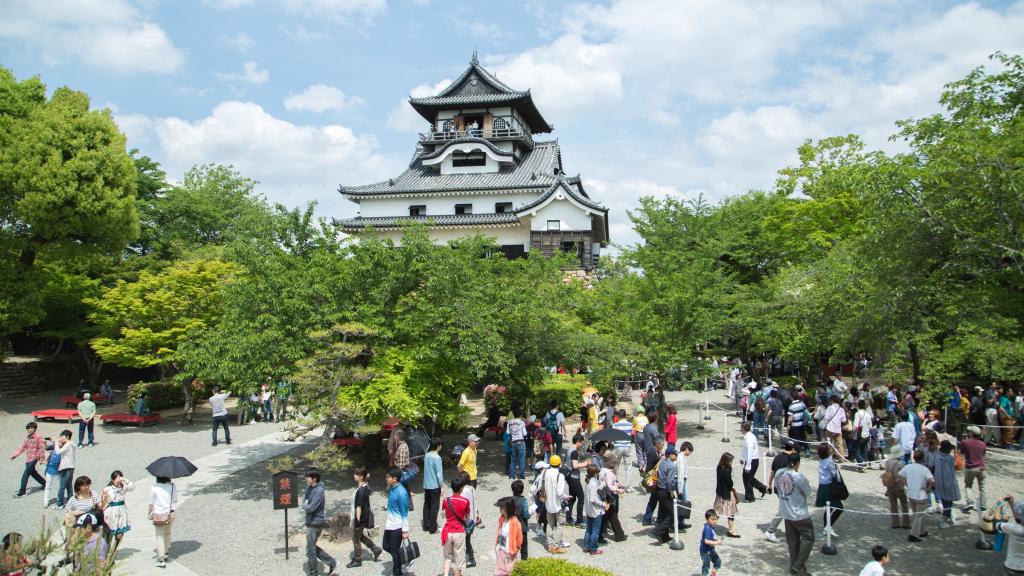 ２０２４年は過去最多の６５万人が犬山城を訪れた
