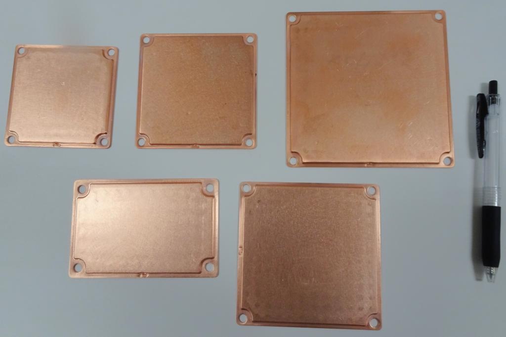 高い熱伝導性と熱拡散性を兼ね備えたベーパーチャンバー
