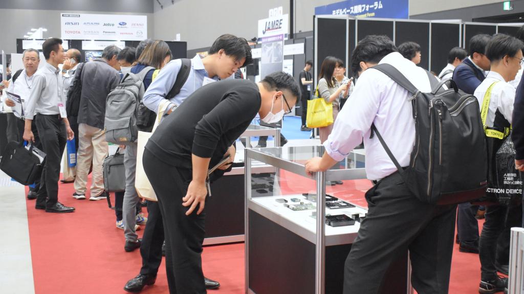 ＥＶを分解した部品展示に注目が集まった前回展