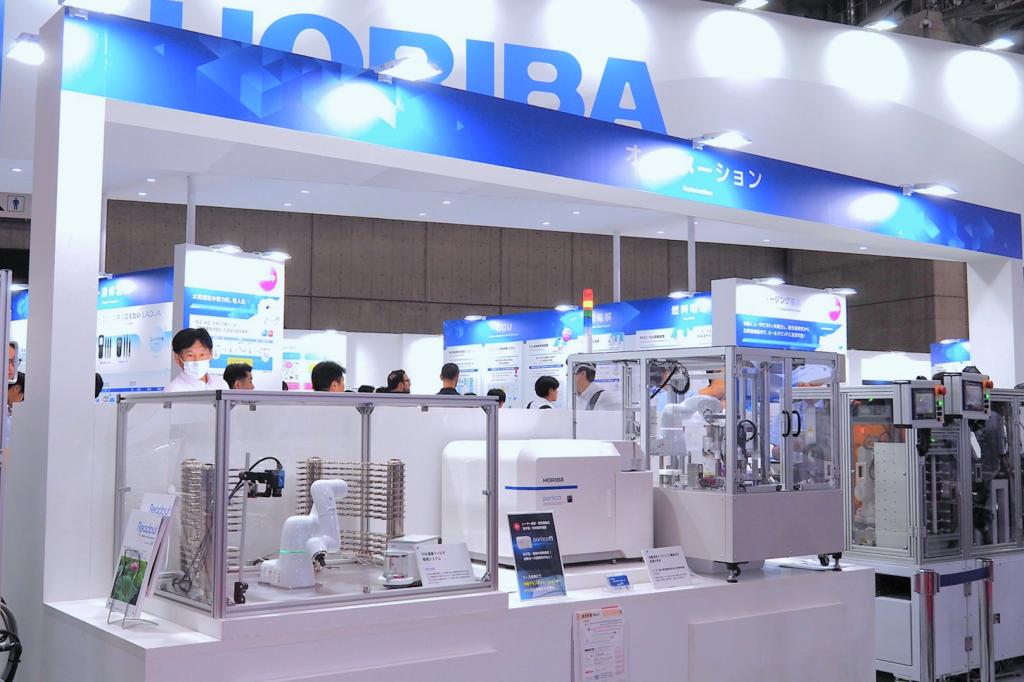 ＪＡＳＩＳ２０２５の堀場製作所ブース