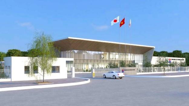 新工場を建設した多摩川電子ベトナム