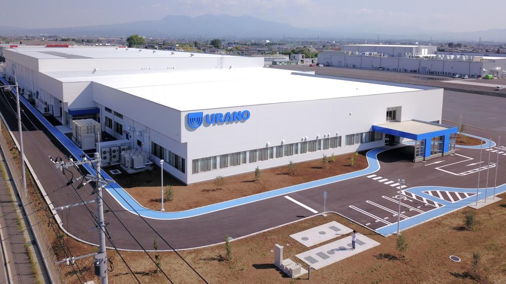 ウラノの群馬工場（外観）