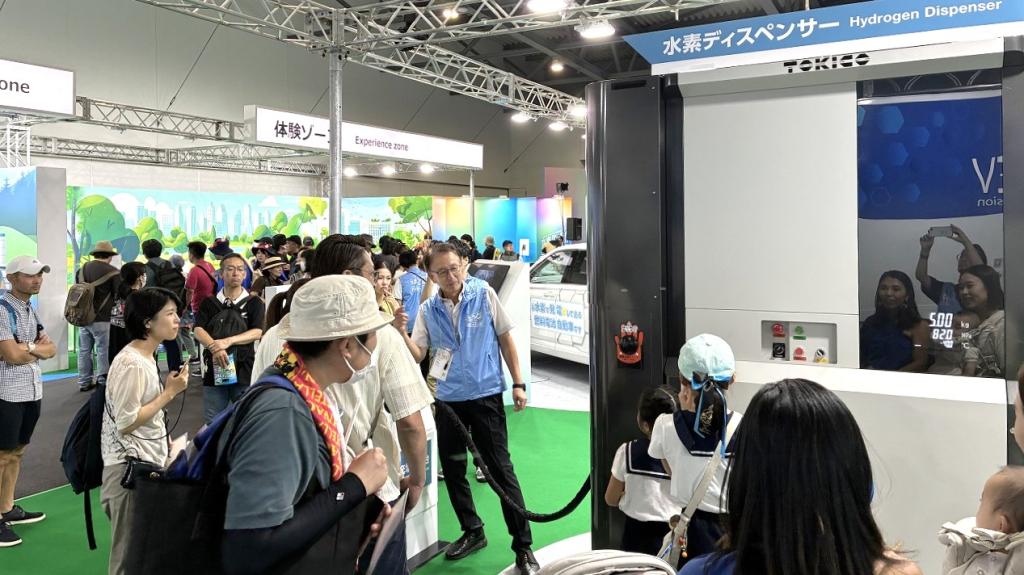 トキコシステムソリューションズは大阪・関西万博で水素ディスペンサーを紹介