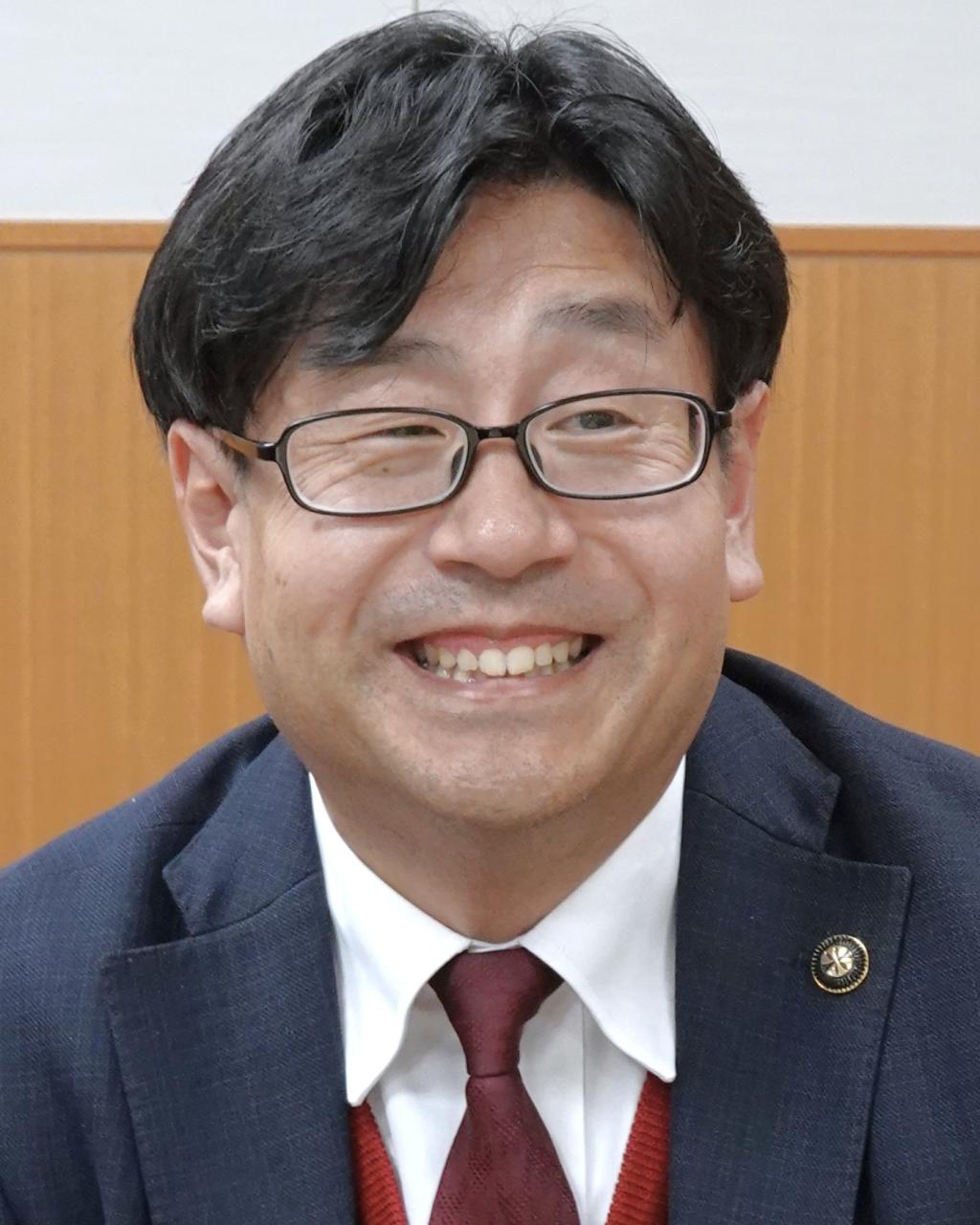 福田 晃　越谷市長