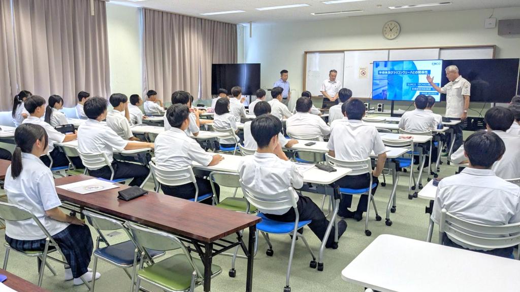 みやざき半導体関連産業人材育成等コンソーシアムが実施した出前講座