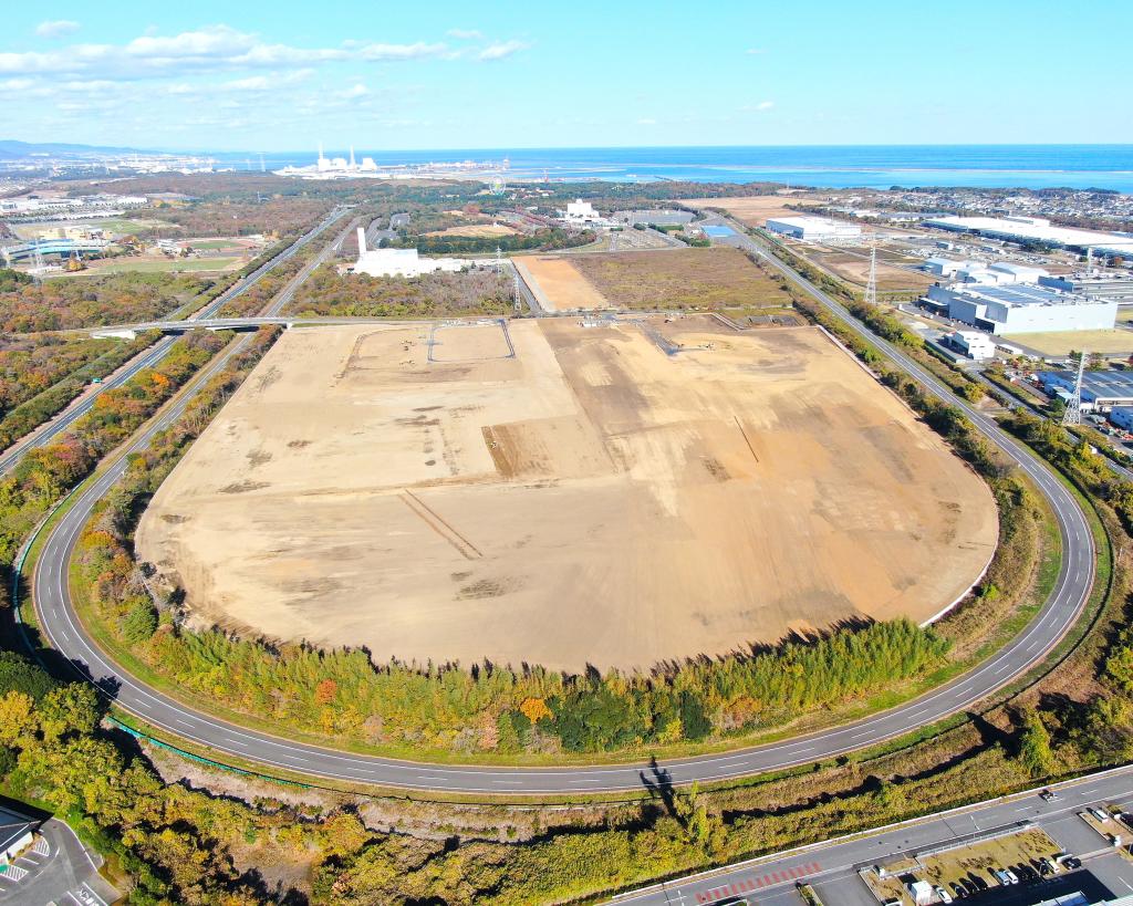 常陸那珂工業団地第２期拡張地区（茨城県ひたちなか市）