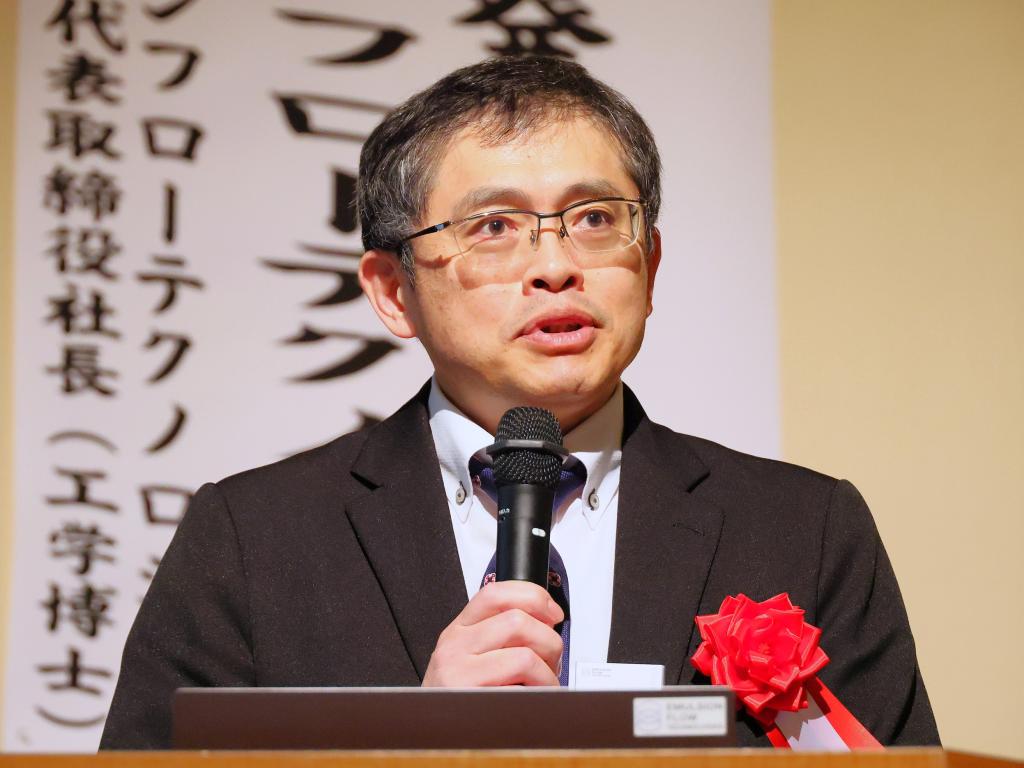 技術を茨城から世界に発信する&hellip;と決意する鈴木社長