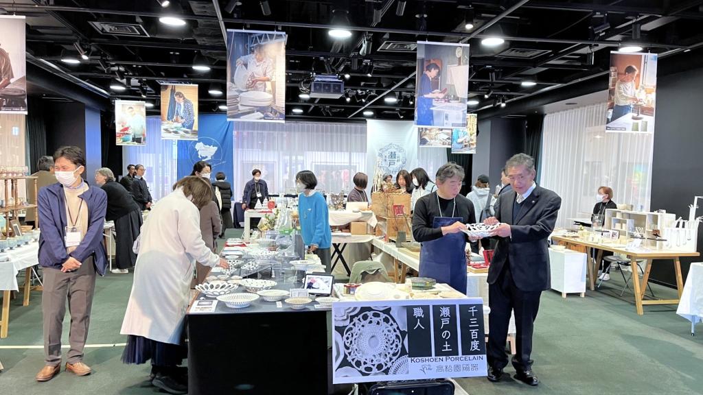 ブースでは作品に加え作品作りの様子も発信した