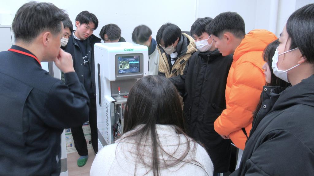 ミニマルファブを活用した実習は、５段階評価で４・６と学生の好評を得ている