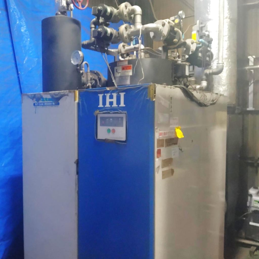 電気やガスの使用量を測定した日農化学工業の設備。ＣＦＰ算定し、省エネ化も進める