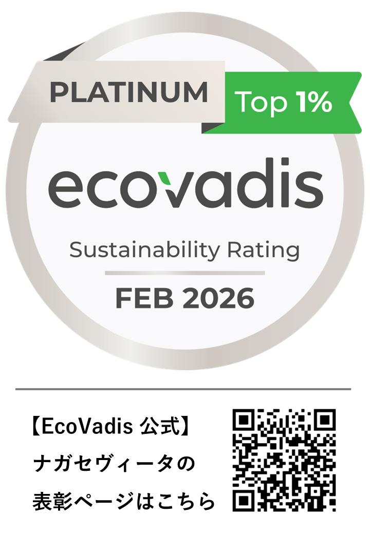 エコヴァディスのサステナビリティ評価「プラチナ　メダル」