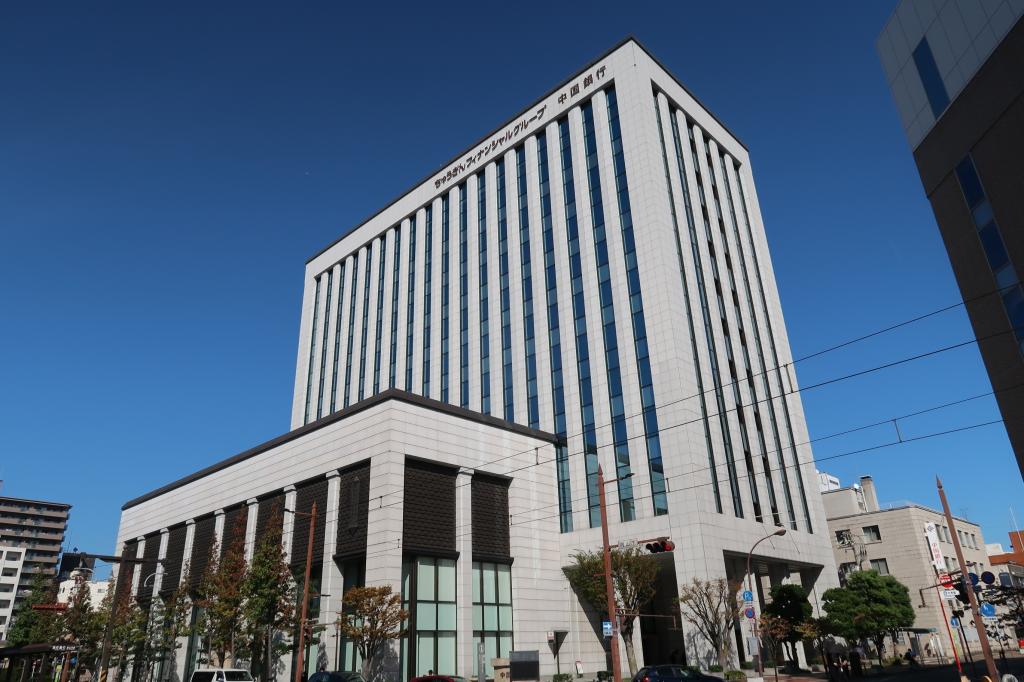 自動車産業支援チームは中国銀行本店内に設置