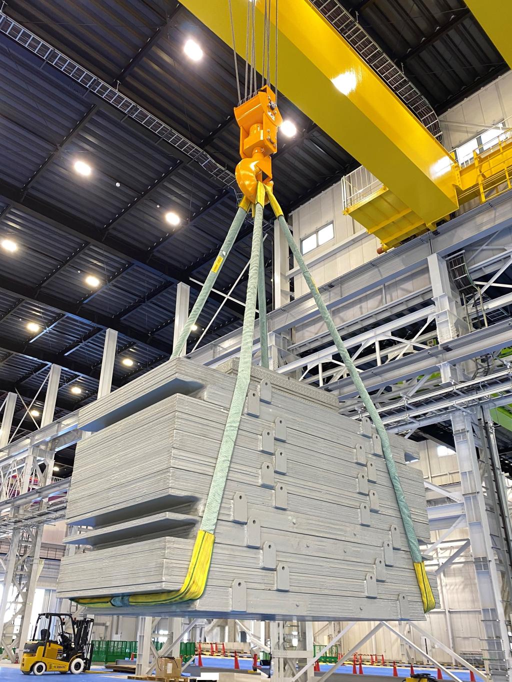 ロックスリング ソフターＴＮを使用した重量物の運搬