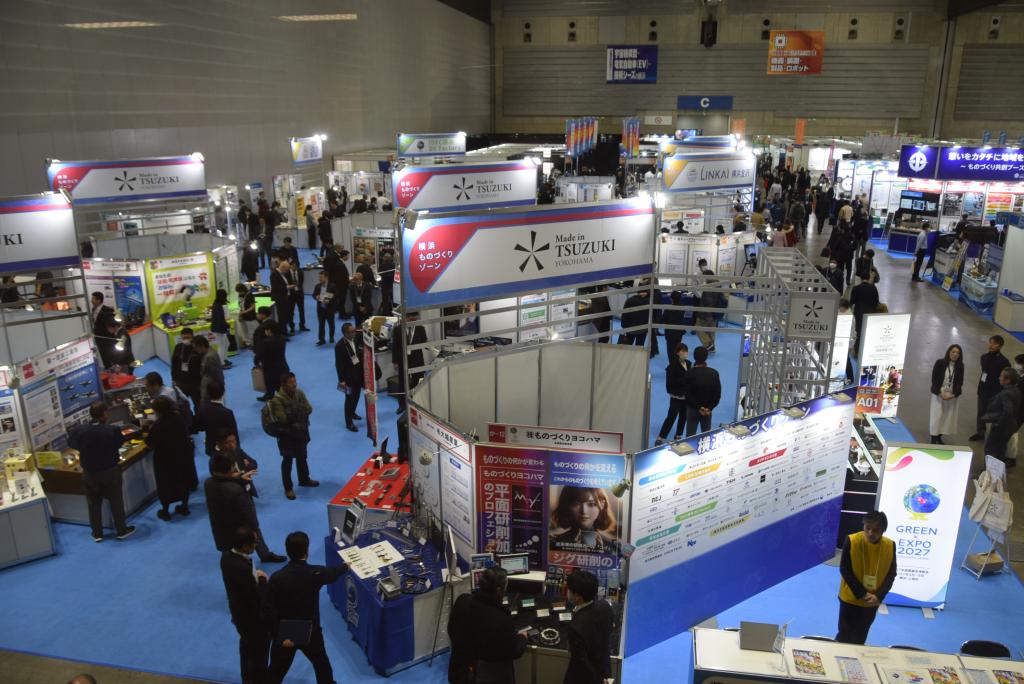 テクニカルショウヨコハマで県内外のモノづくり企業が活発に交流した