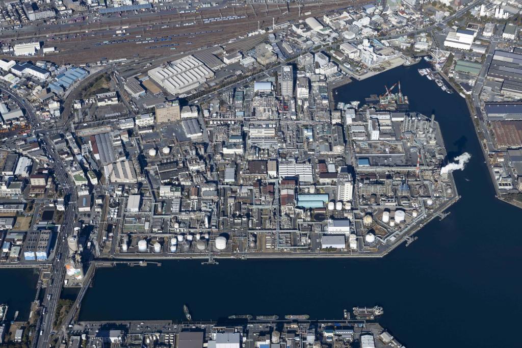 新工場を建設する旭化成の川崎製造所