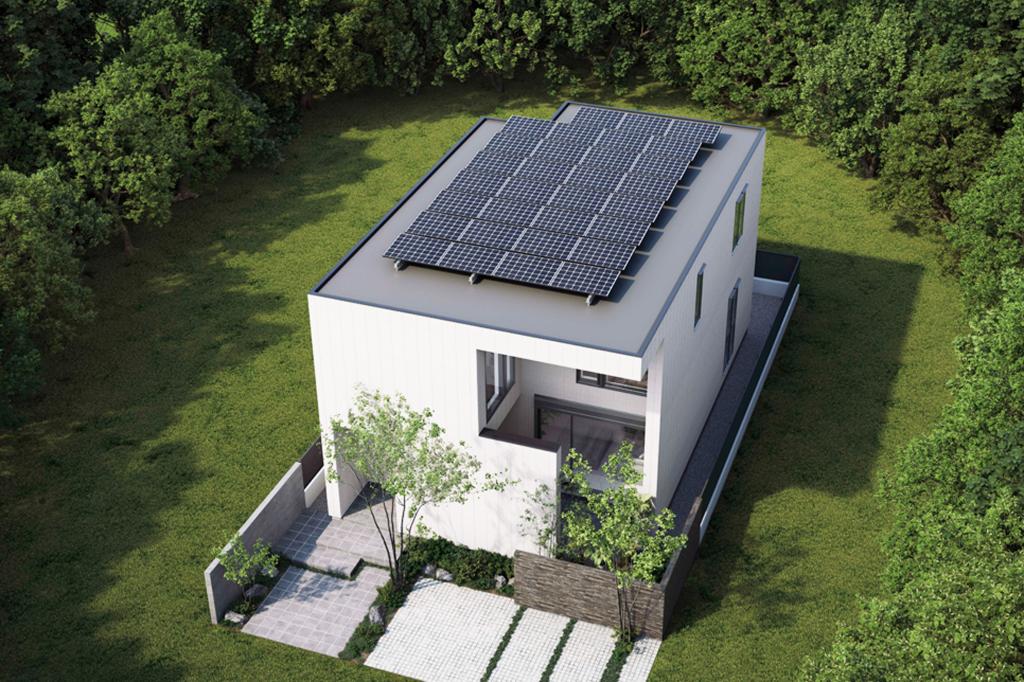 住宅の生涯ＣＯ２収支ゼロを目指す