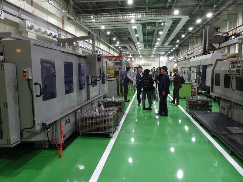 菊川南工場のスピンドルの生産現場