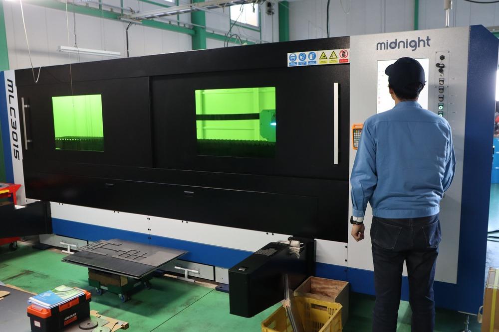 真誠の本社工場にデモ機を導入した