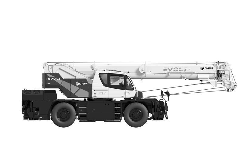 次世代クレーンとして注目される「ＥＶＯＬＴ ｅＧＲー２５０Ｎ」
