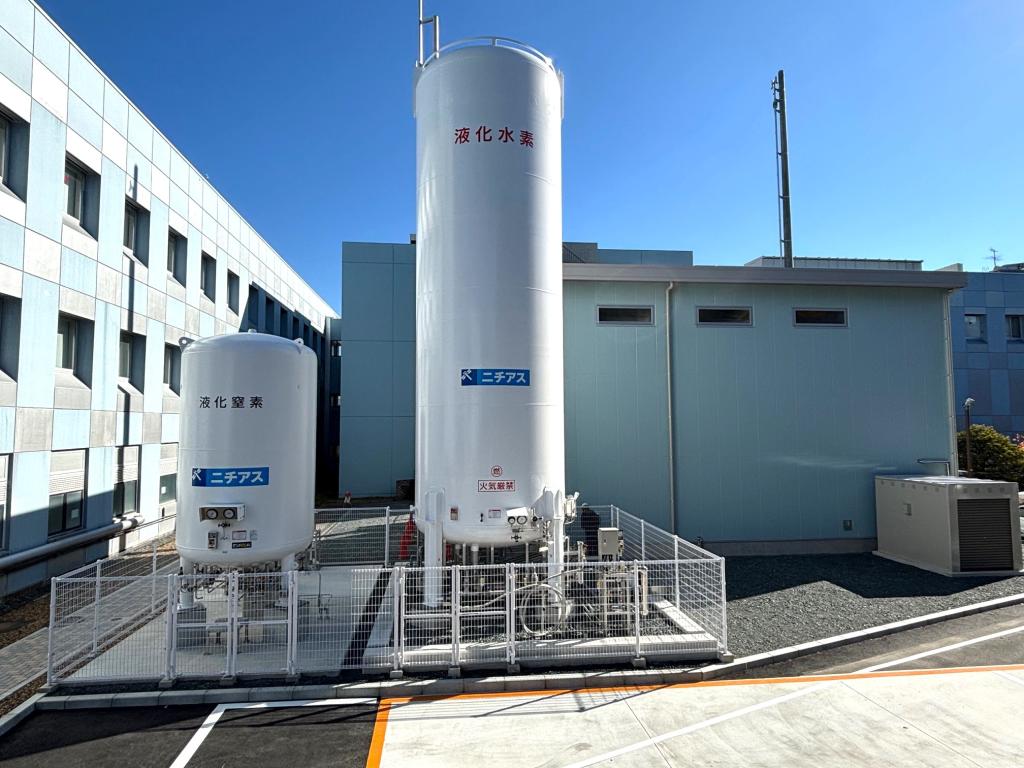 ニチアスの水素実験棟