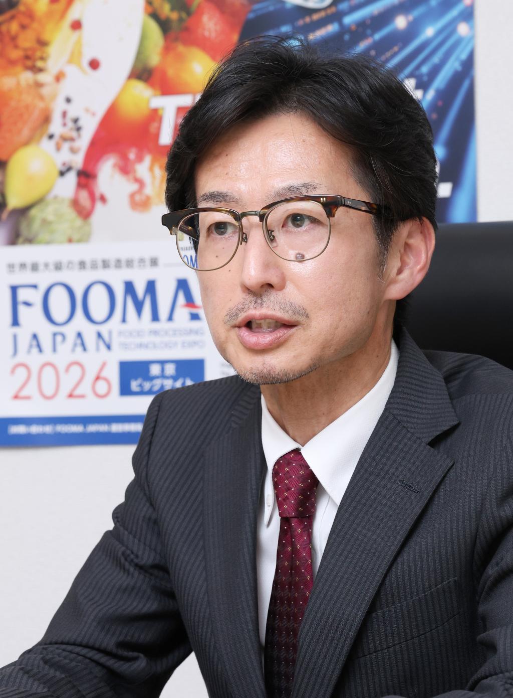 ＦＯＯＭＡ ＪＡＰＡＮ ２０２６ 展示会実行委員会 委員長（日本食品機械工業会 理事）　尾上 稔 氏　