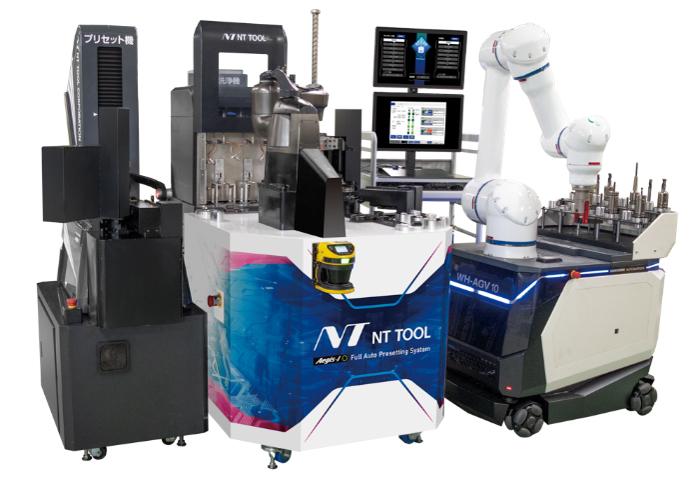 写真４　ロボットと連動した自動プリセットシステム例