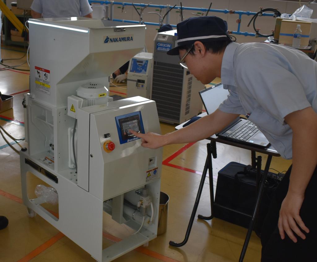 中村科学工業のプラ粉砕機ＰＧＡシリーズ