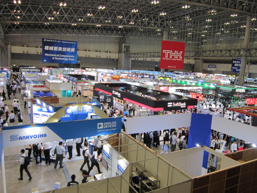 次世代の製造業を支える技術と知見を共有する３日間となりそうだ（前回の展示会）