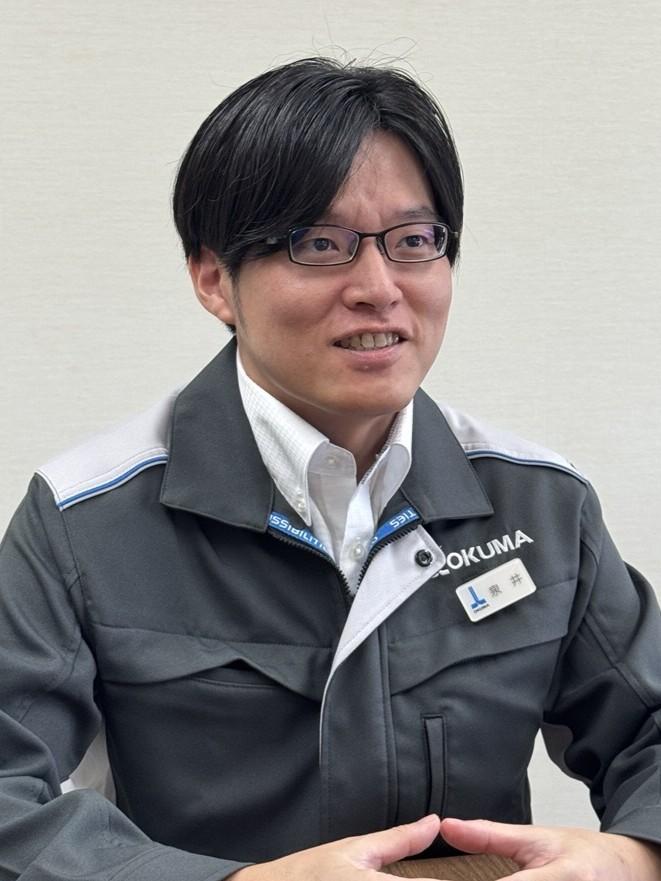 オークマ 商品開発部次長 第四商品開発プロジェクトリーダー　泉井 泰希 氏