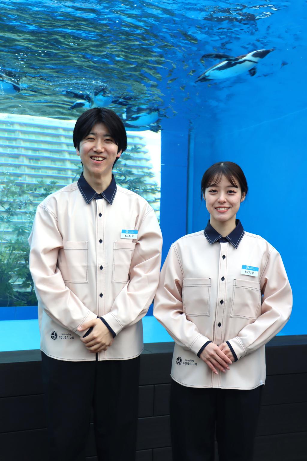 廃棄漁網由来の生地を用いた新ユニホーム（サンシャインシティ提供）