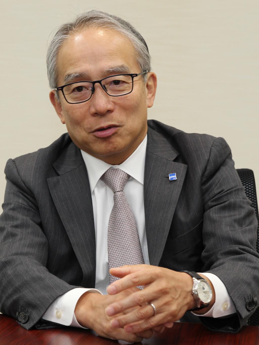 堀場製作所 社長　足立 正之 氏