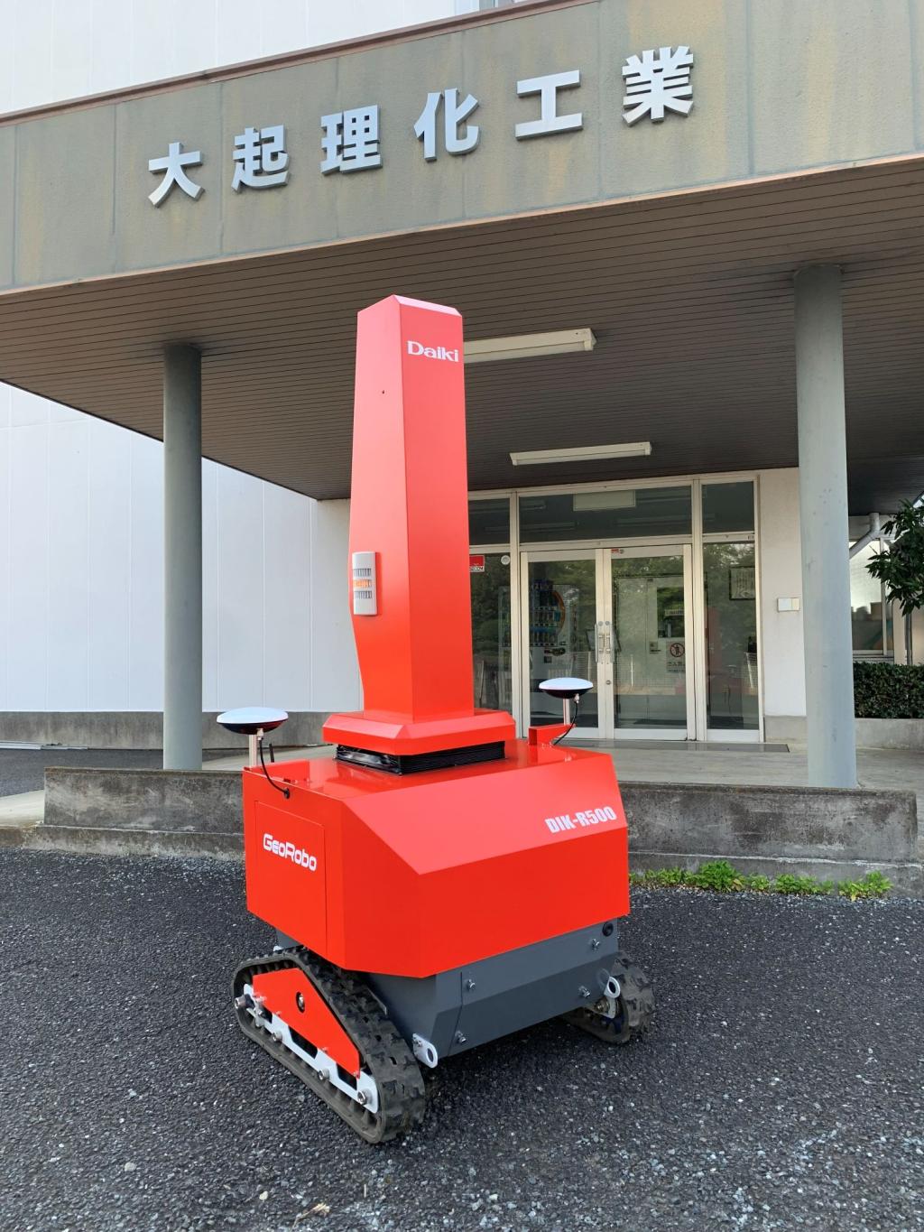 農業用土を計測できるロボット